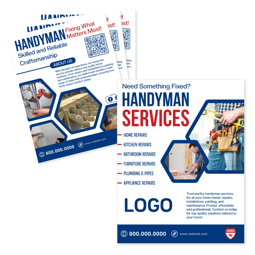 handyman service flyer design
