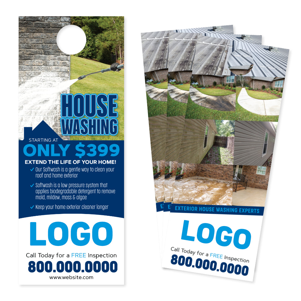 house washing door hanger