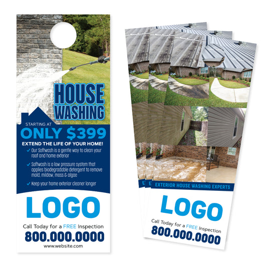 house washing door hanger