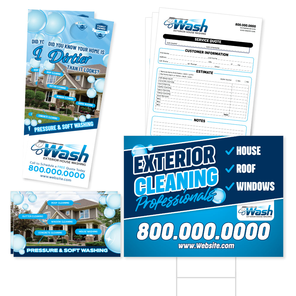 Pressure Washing gPrint Package
