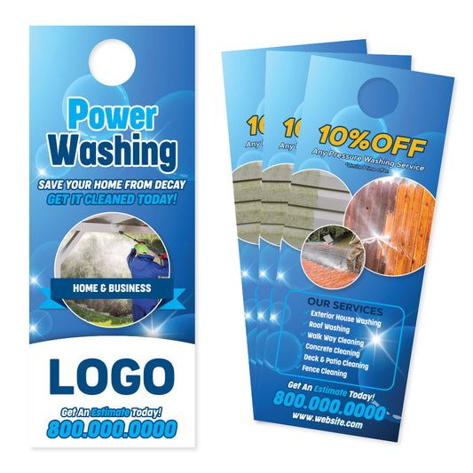house pressure washing door hanger