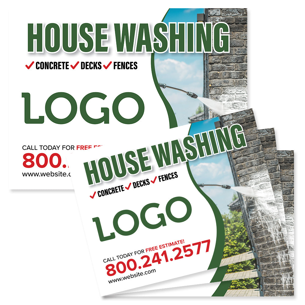 House Washing Yard Signs Power Washing Yard Sign Design Footbridge