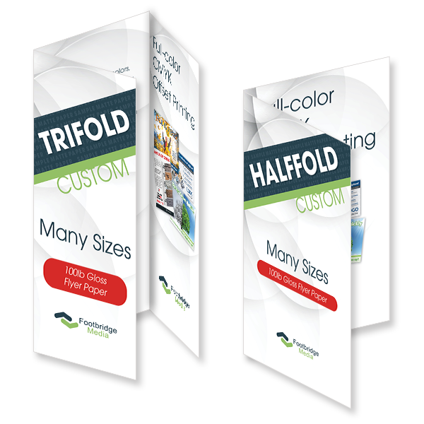 custom brochure design print