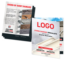 Load image into Gallery viewer, Residential roofing booklet design
