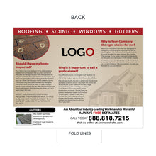Load image into Gallery viewer, roof damage brochure for roofers
