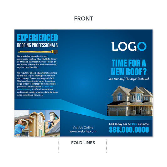 roofing contractor brochure