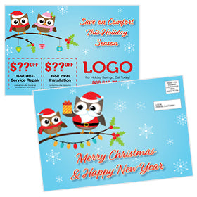 EDDM Holiday Postcard for Contractors