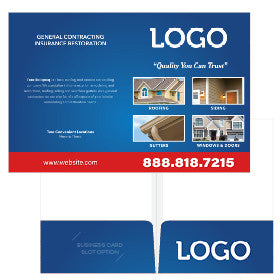 Presentation Folders for Contractors