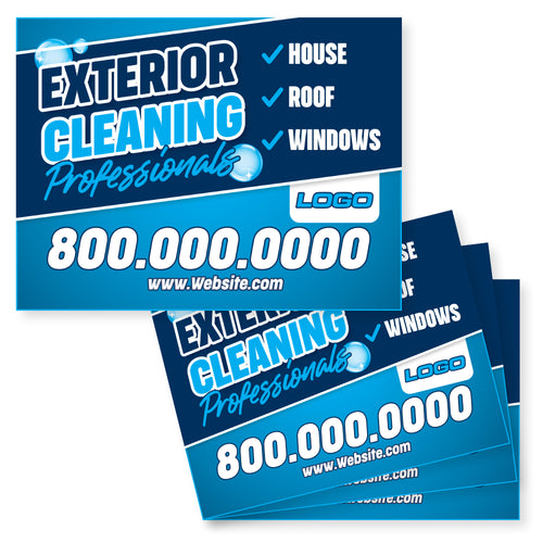 house washing yard sign design