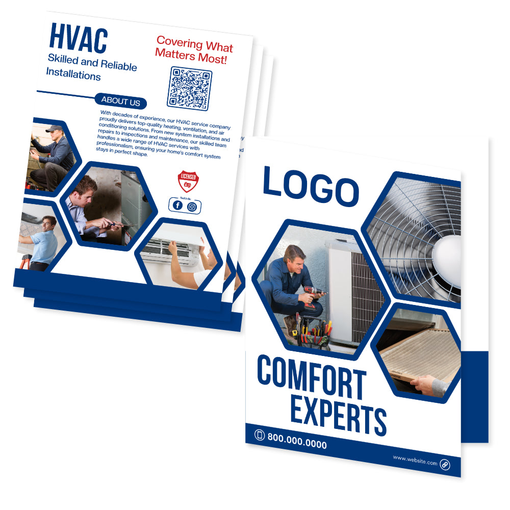 HVAC Estimate Presentation Folders - Contractor Print Designs ...