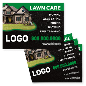 lawn care yard sign printing