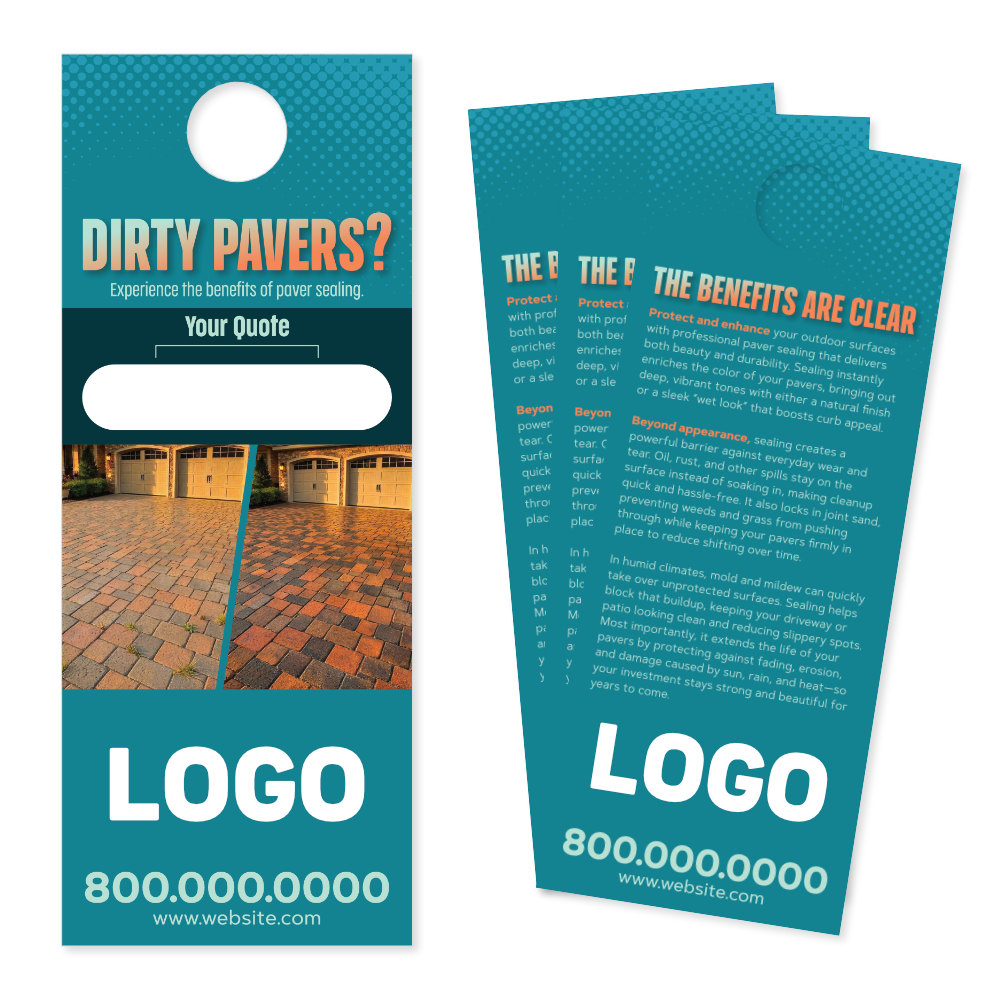 Paver Ceiling Door Hanger Design 