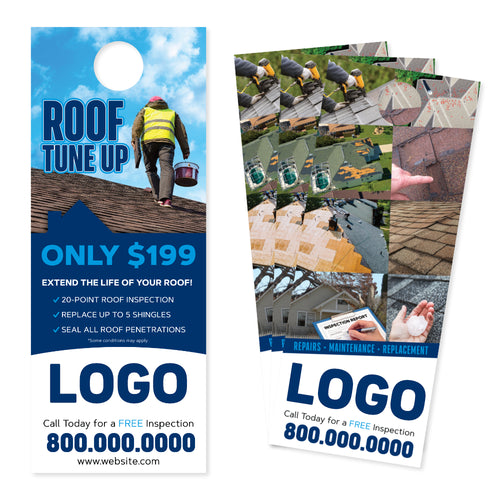 Door Hangers for Painters - Designed & Printed - FREE Shipping – Footbridge  Marketing