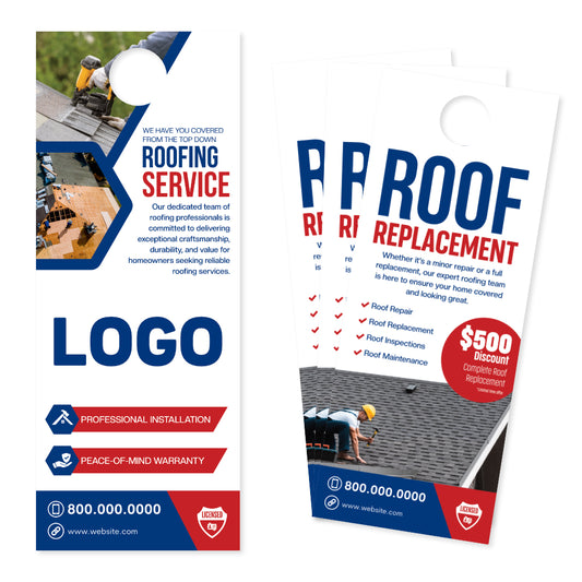roof replacement door hanger design