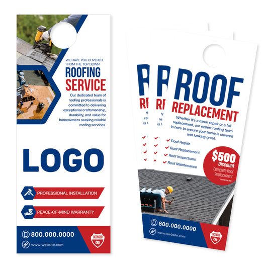 roof replacement door hanger design