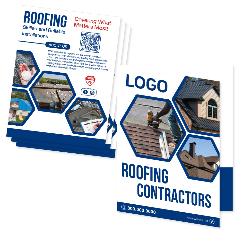 roofing contractor estimate folder