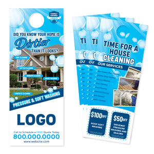 house washing door hanger design