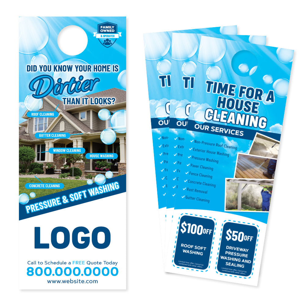 house washing door hanger design