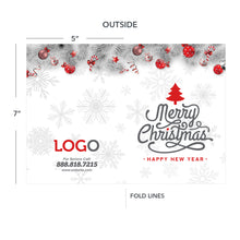 Load image into Gallery viewer, Christmas greeting card for contractors
