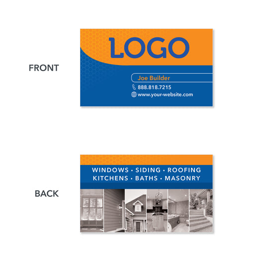 remodeling contractor business card