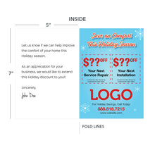 Load image into Gallery viewer, contractor christmas thank you cards
