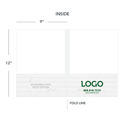presentation folder for remodeling contractor