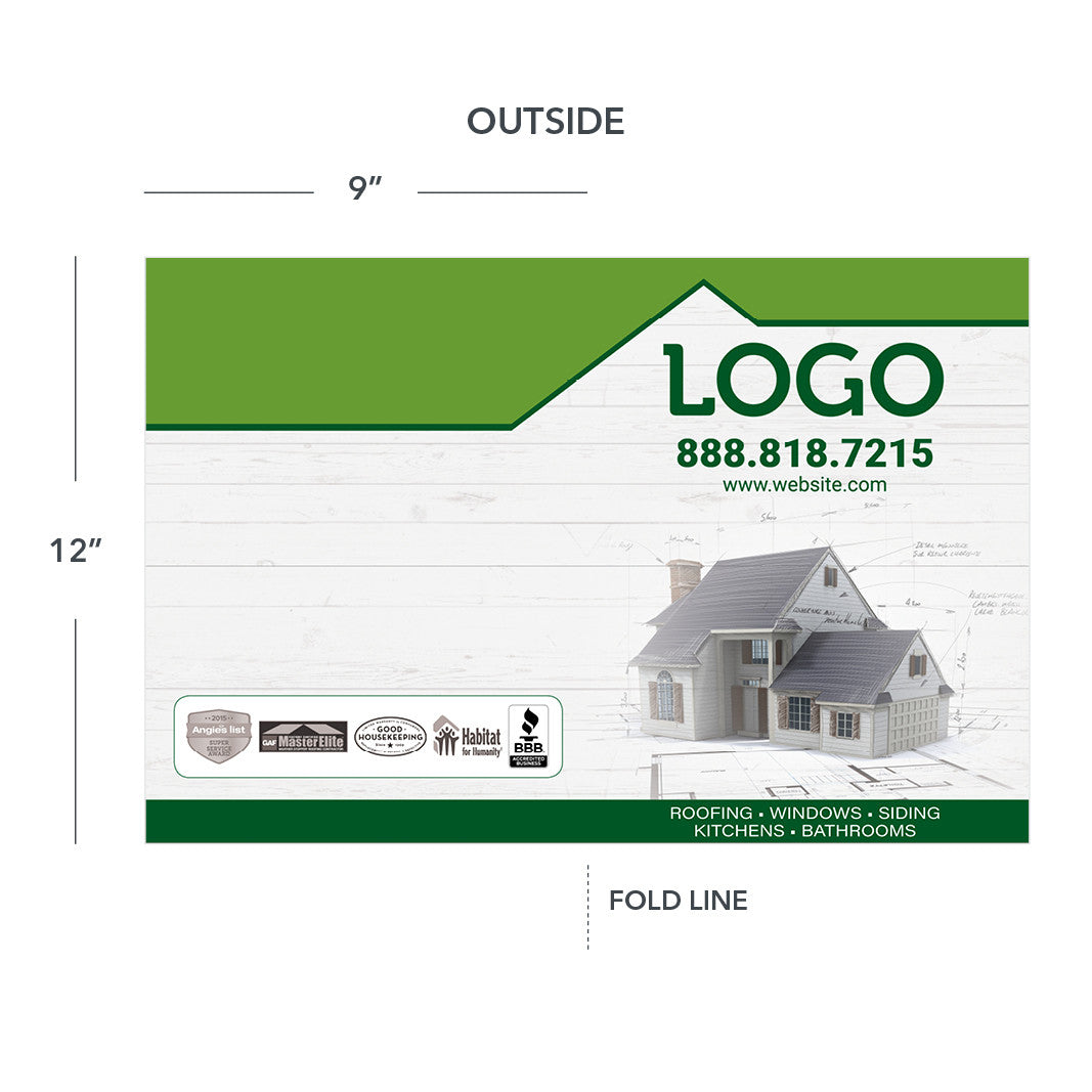Building Contractor Presentation Folders - Design Print Service ...