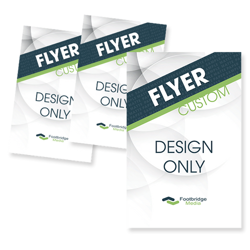 Custom Flyer Design Only