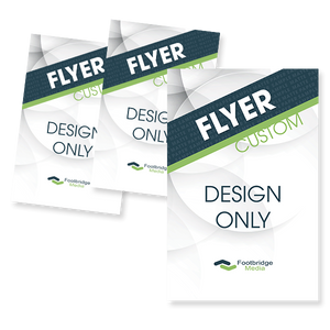 Custom Flyer Design Only
