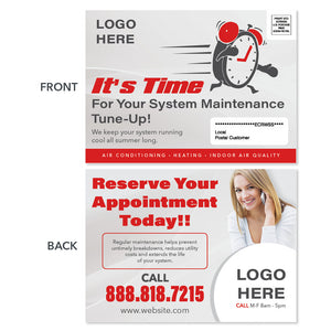 air conditioning eddm postcard for hvac company