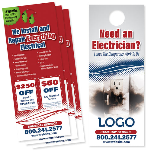 electrician door hanger