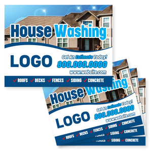 house washing yard sign printing