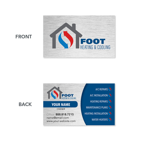 hvac business card