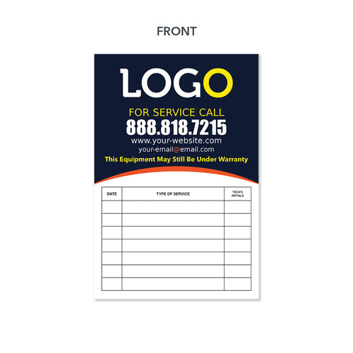 Stickers for HVAC company - Design & Print Service - FREE Shipping ...