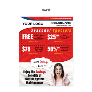 hvac maintenance flyer