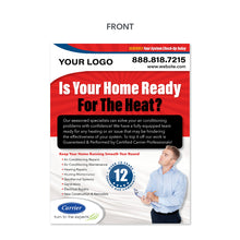 Load image into Gallery viewer, air conditioning maintenance flyer
