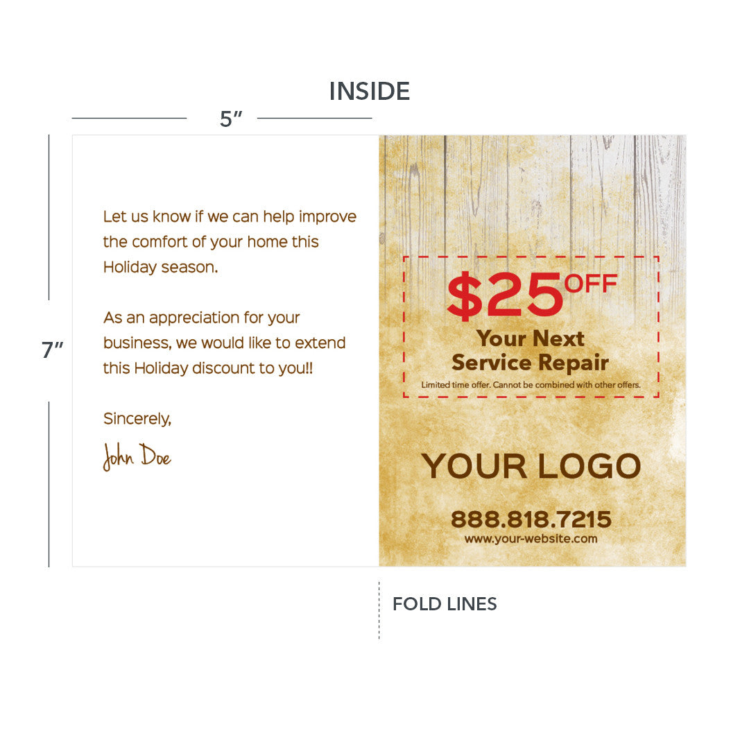 thanksgiving greeting card for hvac