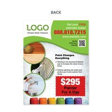 Load image into Gallery viewer, painting contractor flyer
