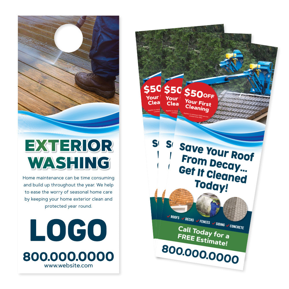 exterior house washing door hanger