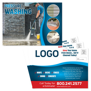 pressure washing eddm postcard