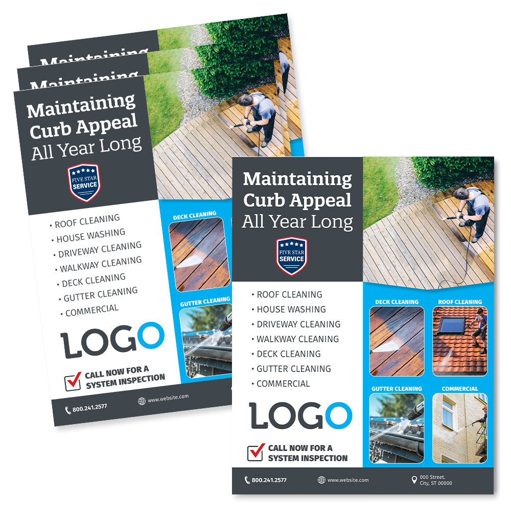 pressure washing flyer