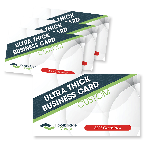 ultra thick 32pt business cards