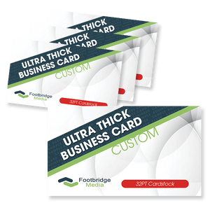 ultra thick 32pt business cards