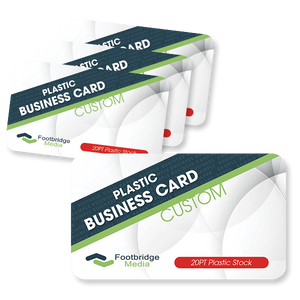plastic business card printing