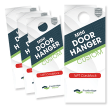 Load image into Gallery viewer, mini door hanger printing
