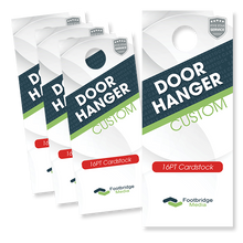 Load image into Gallery viewer, door hanger printing
