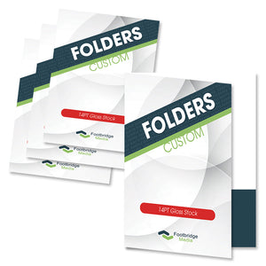 custom presentation folder printing