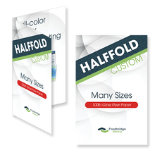 Load image into Gallery viewer, halffold brochure
