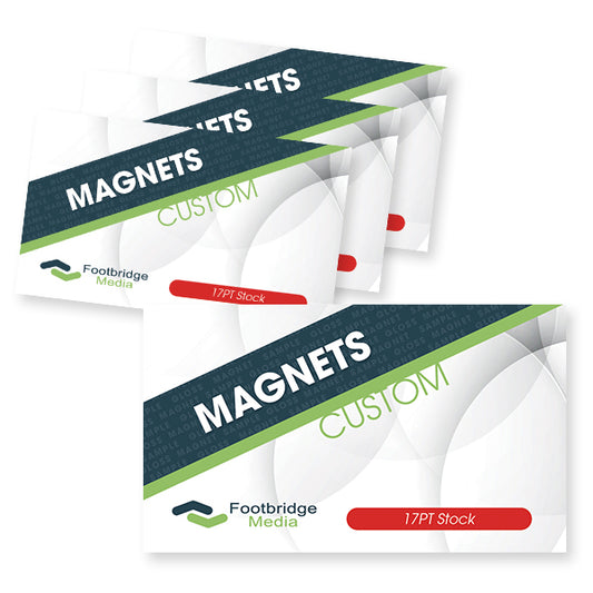 Designable Magnets Magnets Design & Printed - FREE Shipping – Footbridge Marketing