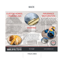 Load image into Gallery viewer, remodeling contractor brochure
